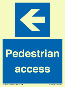 Pedestrian access